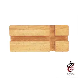 پایه نگهدارنده گوشی موبایل و تبلت طرح آرش گالری سنجد چوب کد c-1010