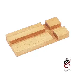 پایه نگهدارنده گوشی موبایل و تبلت طرح آرش گالری سنجد چوب کد c-1010