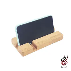 پایه نگهدارنده گوشی موبایل و تبلت طرح آرش گالری سنجد چوب کد c-1010