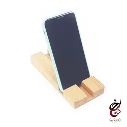 پایه نگهدارنده گوشی موبایل و تبلت طرح آرش گالری سنجد چوب کد c-1010