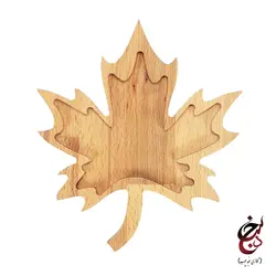 اردو خوری طرح برگ پاییزی گالری سنجد چوب کدc-1021