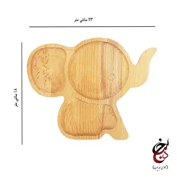 اردو خوری طرح فیل گالری سنجد چوب کد c-1020