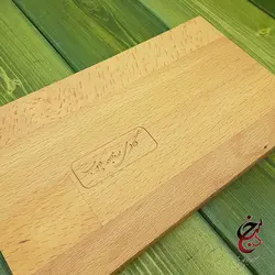 استند اداری رومیزی طرح آرین گالری سنجد چوب کد c-1023