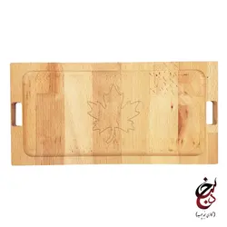 سینی چوبی طرح پاییز گالری سنجد چوب کد c-1026
