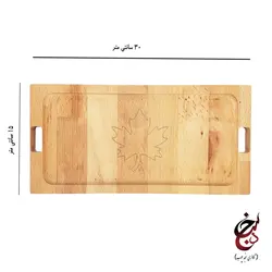 سینی چوبی طرح پاییز گالری سنجد چوب کد c-1026
