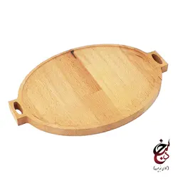 سینی چوبی طرح ارغوان گالری سنجد چوب کد c-1025