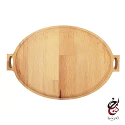 سینی چوبی طرح ارغوان گالری سنجد چوب کد c-1025