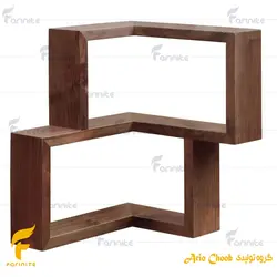 شلف دیواری طرح آرتین آریو چوب مدل Sh-1006