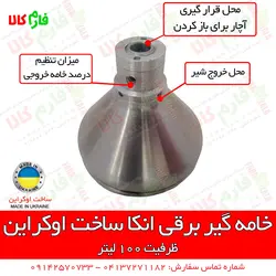 دستگاه خامه گیر برقی انکا - ساخت اوکراین | فروشگاه اینترنتی فارم کالا