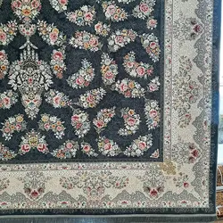 طرح جدید 1200 شانه سیمین دودی | فرشینه کاشان