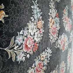 طرح جدید 1200 شانه سیمین دودی | فرشینه کاشان