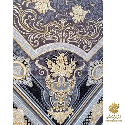 صدف متالیک 700 شانه طلاکوب تراکم 2550 | فرشینه کاشان