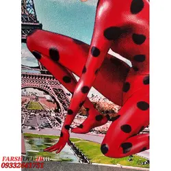 فرش کودک دخترانه طرح دختر کفش دوزکی کد 1170 | فرشینه کاشان