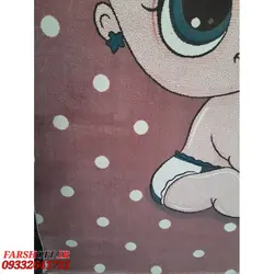 فرش کودک دخترانه صورتی 5031 | فرشینه کاشان