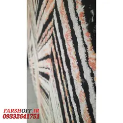 فرش مدرن طرح مراکشی تیره کد 40093t | فرشینه کاشان