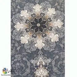 فرش دودی طرح آیدا 700شانه تراکم 2550 | فرشینه کاشان