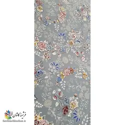 فرش طرح شاهکار زمینه فیلی 1500 شانه گل برجسته تراکم 4500