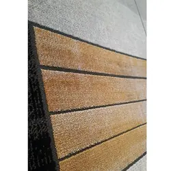 فرش ساده مدرن طوسی s41117n | فرشینه کاشان