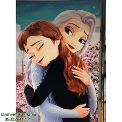 فرش کودک دخترانه کد 1175an | فرشینه کاشان