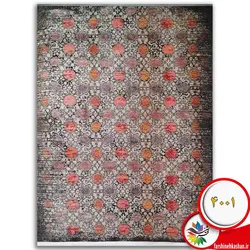 فرش وینتیج 700 شانه گلبرجسته کد4001 | فرشینه کاشان