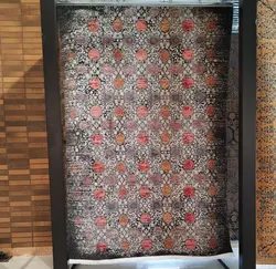 فرش وینتیج 700 شانه گلبرجسته کد4001 | فرشینه کاشان