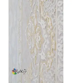 افشان 1200 شانه طرح پریماه نقره ای | فرشینه کاشان