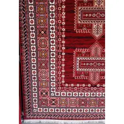 گبه طرح دست بافت بوم لاکی کد m433 - فرش ارزان