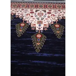 گبه دستبافت سرمه ای کد m427 - فرش ارزان