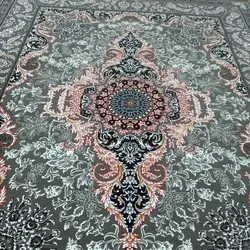 فرش طوسی جدید طرح تارا - فرش ارزان