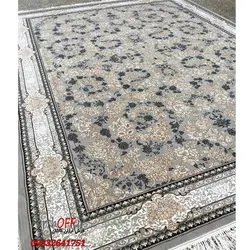 فرش افشان طلایی طرح یاران 700 شانه - فرش ارزان