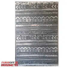 گبه وینتیج طوسی کد 239t - فرش ارزان