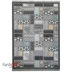 گلیم دودی خشتی کد j802 - فرش ارزان