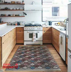گلیم نقره ای و نسکافه ای کد 728 - فرش ارزان