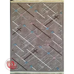 گلیم ارزان فانتزی کد 736 نسکافه ای - فرش ارزان