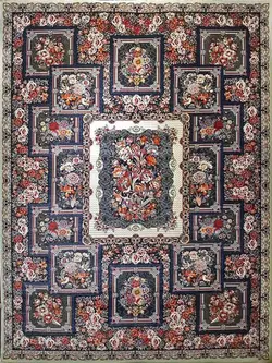 باغ بهرنگ کرم هزار شانه هیت ست - فرش ارزان