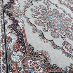 طرح 700 شانه طوسی طرح نیلا - فرش ارزان