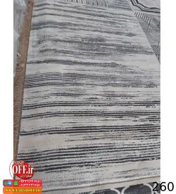 فرش گبه طوسی طرح وینتیج کد 260 - فرش ارزان