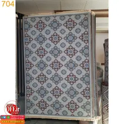 گلیم نقره ای فانتزی کد 704 - فرش ارزان
