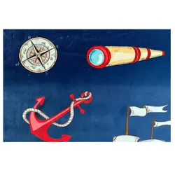 فرش کودک کشتی کد 1185