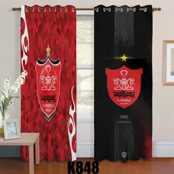 ست فرش پرده طرح پرسپولیس کدF431