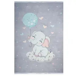 فرش کودک فیل مهربون کد 101260