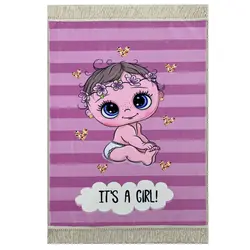 فرش کودک طرح نوزاد کد 1082