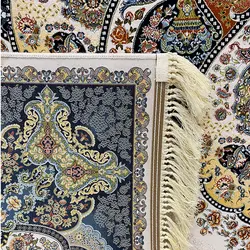 فرش ۱۲۰۰شانه ماشینی زمینه کرم کدSH-1262