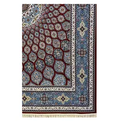 فرش ۱۲۰۰شانه ماشینی زمینه قرمز کدSH-1256