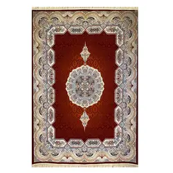 فرش ۱۲۰۰شانه زمینه قرمز کدSH-1245