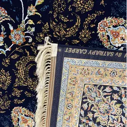 فرش ۱۲۰۰ شانه سرمه ایی کدSH-1214
