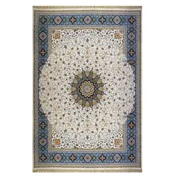 فرش ۱۲۰۰ شانه زمینه کرم کدSH-1211