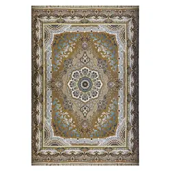 فرش ۱۲۰۰ شانه زمینه نسکافه ایی کد SH-1203
