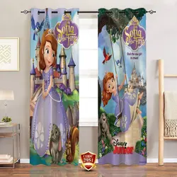 ست فرش پرده پرنسس سوفیا کدB408