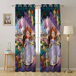 ست فرش پرده طرح پرنسس سوفیا کدF403